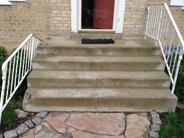 Concrete Steps, Concrete Stairs, & Railings Repair